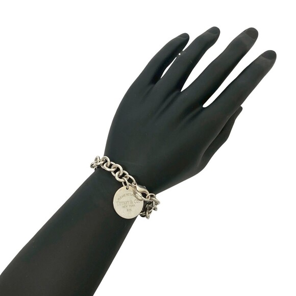 Tiffany & Co. Jewelry - TIFFANY Authentic Silver Charm Bracelet